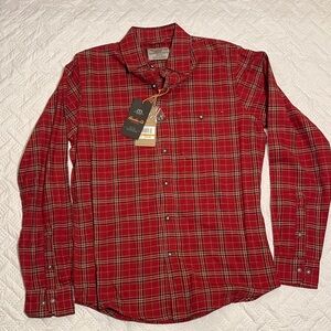 Hawke & Co RED Checkered Men's Flannel shirt